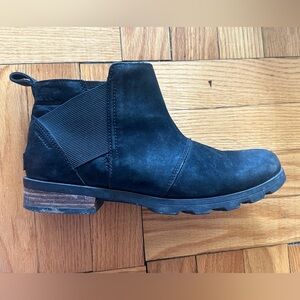 Sorel Black Suede Boots